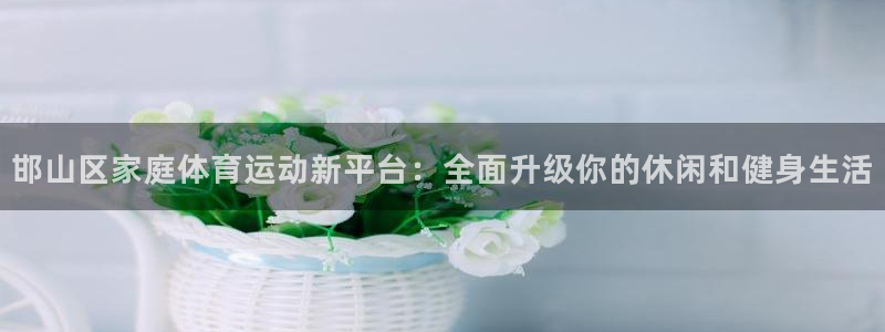 yy易游官方正版app娱乐代理怎么样：邯山区家庭体育运动新平