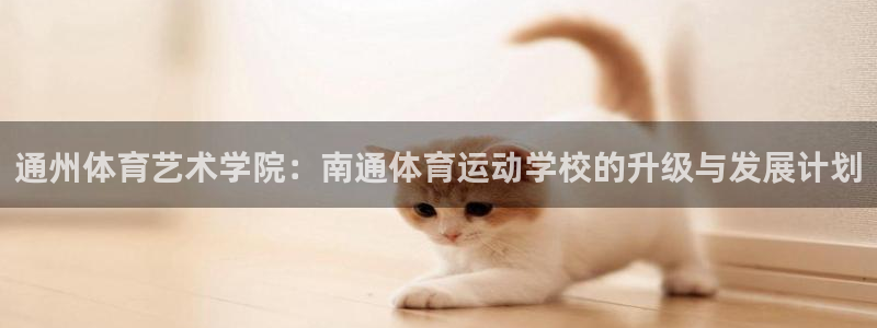 yy易游官网下载平台是正规平台吗知乎：通州体育艺术学院：南通